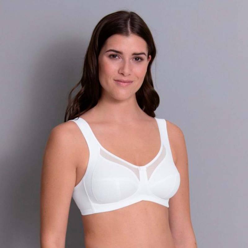 Anita Clara Comfort BH ohne Bügel, Weiß, Größe: 90D, Damen von Anita