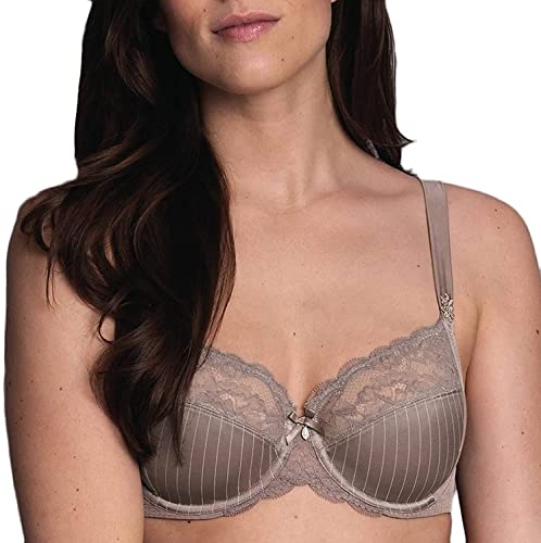 Anita Damen Antonia BH, Halbtransparent, Gris/Gris Cendre, 80H von Anita