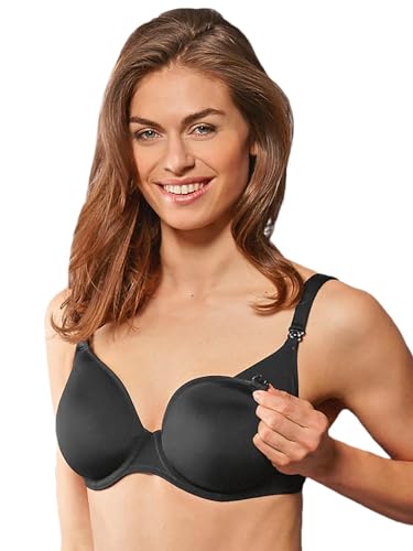 Anita Maternity Damen Miss Anita Schwangerschafts-BH,, per pack Schwarz (schwarz 001), 75F(Herstellergröße: 75F) von Anita