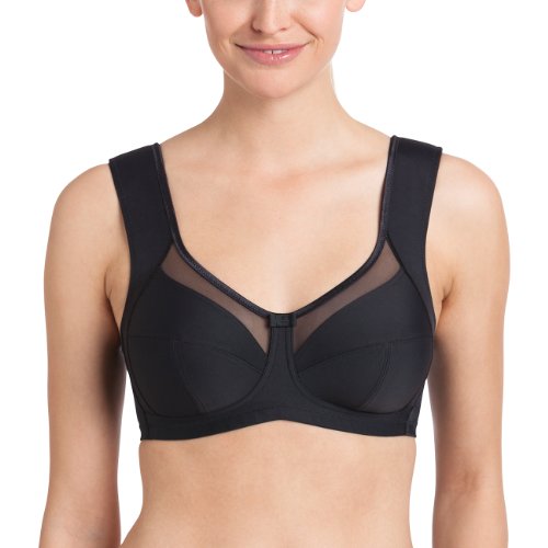 Anita Damen 5860 aflastningsbh BH, Schwarz (Schwarz 001), 80F EU von Anita