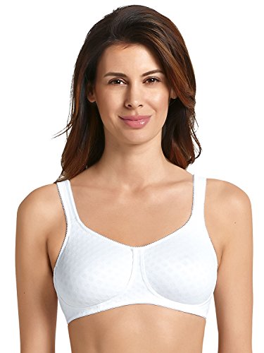 Anita Lisa Nahtloser Bügelloser Mastektomie-BH, Weiss/opulenter Garten, 105C von Anita