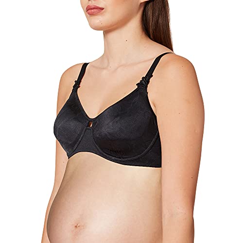 Anita Maternity Damen Schwangerschafts-BH, 5135 Schwangersch.-BH, Gr. 75C, Schwarz (schwarz 001) von Anita