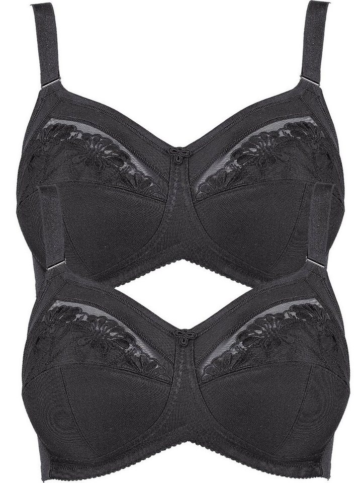 Anita Set: Bügelloser BH 2er Pack Komfort BH ohne Bügel Safina (Spar-Set, 2-tlg) Stützfunktion von Anita