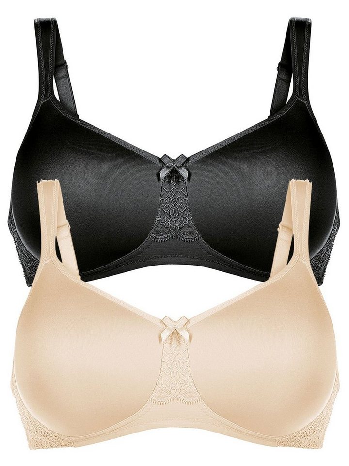 Anita Set: Schalen-BH 2er Pack Komfort BH mit Schale Havanna (Spar-Set, 2-tlg) Stützfunktion von Anita