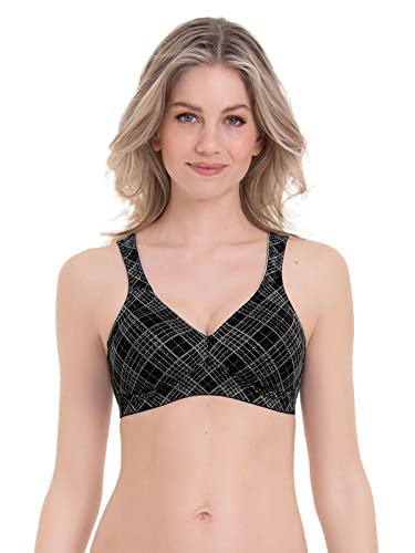 Anita Soft BH Twin Art 5247 Gr. 90 F in Black Grey von Anita