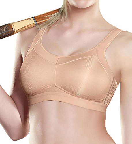 Anita Active Damen Sport-BH Sport-BH,, per pack Beige (desert 753), 105C(Herstellergröße: 105C) von Anita Active