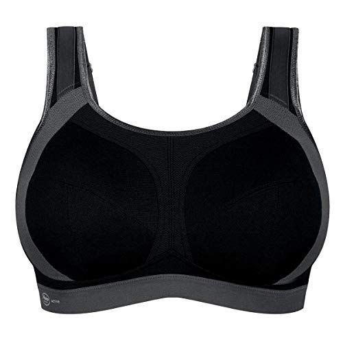 Anita Sport-BH 5567 Gr. 75 F in schwarz-anthrazit von Anita