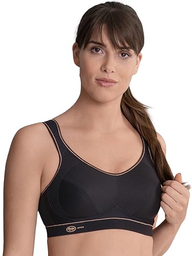 Anita - Extreme Control - Sport BH (75 C Schwarz/Gold) von Anita