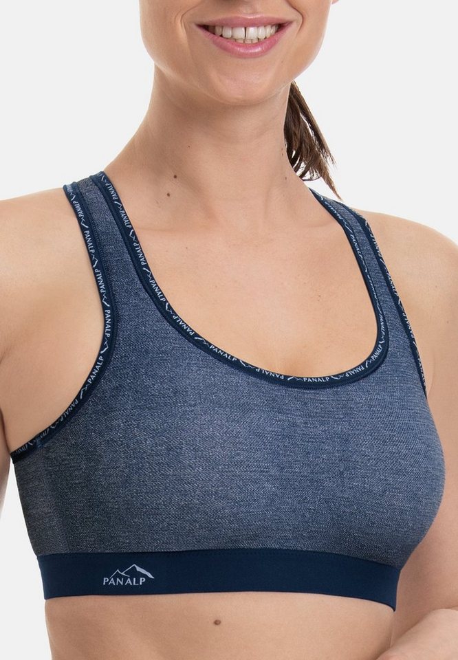 Anita Sport-BH Pan Alp (1-tlg) Sport-BH - Atmungsaktiv - Modischer Bustier Look von Anita