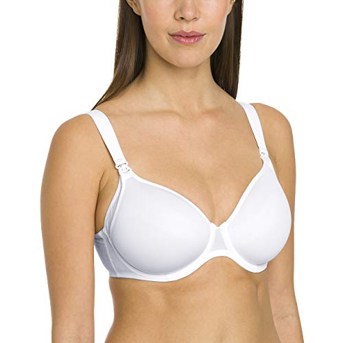 Anita maternity Damen Materiaal beha met onderdraad en spacer cup Schwangerschafts BH, Weiß (Weiß 006), 90G EU von Anita