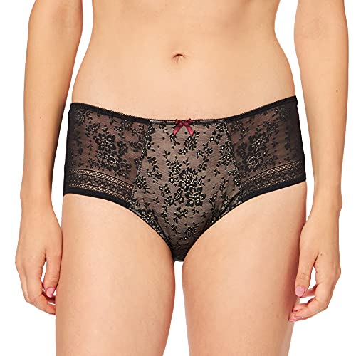 Rosa Faia Damen Taillenslip Gr. DE 36 (FR 38), Schwarz - Schwarz von Anita