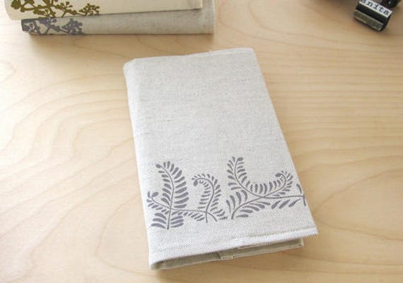 Buch-Cover Ii Baumwolle/Leinen "Farn' Für Mittlere Größe Bücher von AnitaGoods