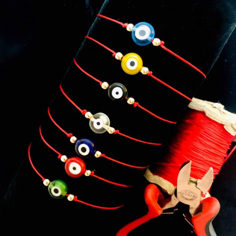 Evil Eyes Schutzarmband, Rotes Armband, Armband Zum Schutz, Schutzarmband Für Frauen, Schutz Amulett Evil Eyes Schutzarmband, Rotes Armband, Armband Zum Schutz, Schutzarmband Für Frauen, Schutz Amulett von AnitasAccesorios