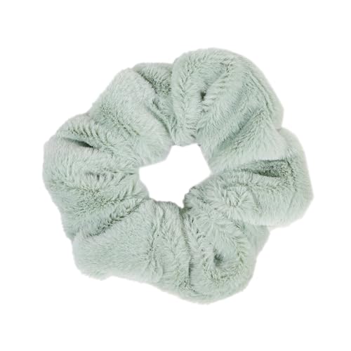 Aniyan 2 Stücke Samt Haargummis Damen – Weiche Scrunchies Haargummi Elastisch, Haarbänder für Pferdeschwanz & Dutt, Schonend & Komfortabel (Grün) von Aniyan