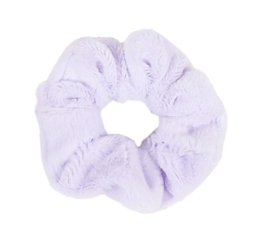Aniyan 2 Stücke Samt Haargummis Damen – Weiche Scrunchies Haargummi Elastisch, Haarbänder für Pferdeschwanz & Dutt, Schonend & Komfortabel (Hellviolett) von Aniyan