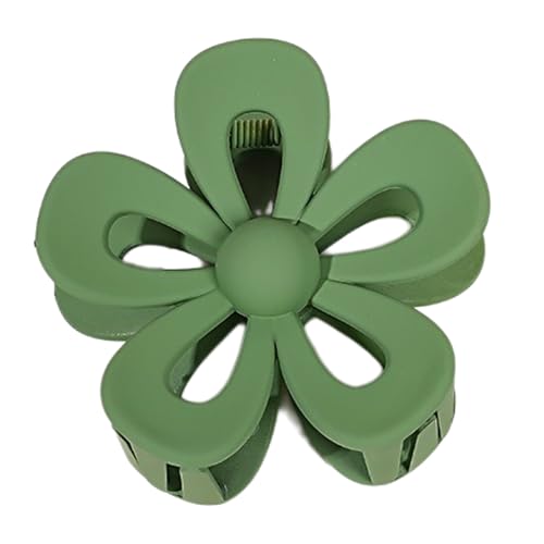 Aniyan 4 Stück Blumen Haarklammern Damen, Hai-Haarnadel Rutschfeste Haarspangen 7cm, Starker Halt Haarkralle für Dickes Haar, Elegante Haar Accessoires Frauen Mädchen Grün B Aniyan 4 Stück Blumen Haarklammern Damen, Hai-Haarnadel Rutschfeste Haarspangen 7cm, Starker Halt Haarkralle für Dickes Haar, Elegante Haar Accessoires Frauen Mädchen Grün B von Aniyan