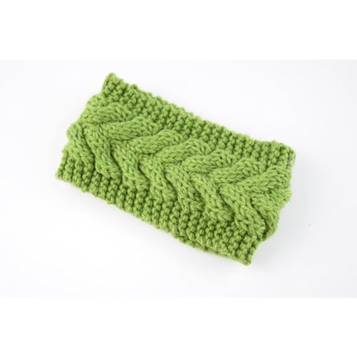 Aniyan Damen Gestrickt Stirnband Winter, Warmes Strick Haarband mit Twist Knoten, Elastisches Kopfband Ohrwärmer für Herbst und Winter, Weiches Headband Armygrün Aniyan Damen Gestrickt Stirnband Winter, Warmes Strick Haarband mit Twist Knoten, Elastisches Kopfband Ohrwärmer für Herbst und Winter, Weiches Headband Armygrün von Aniyan