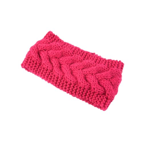 Aniyan Damen Gestrickt Stirnband Winter, Warmes Strick Haarband mit Twist Knoten, Elastisches Kopfband Ohrwärmer für Herbst und Winter, Weiches Headband Rosenrot Aniyan Damen Gestrickt Stirnband Winter, Warmes Strick Haarband mit Twist Knoten, Elastisches Kopfband Ohrwärmer für Herbst und Winter, Weiches Headband Rosenrot von Aniyan