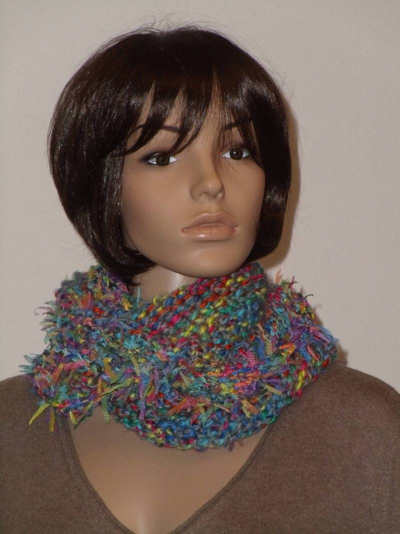 Gestricker Bunter Möbiusschal Gestricker Bunter Möbiusschal von AnjaClauberg