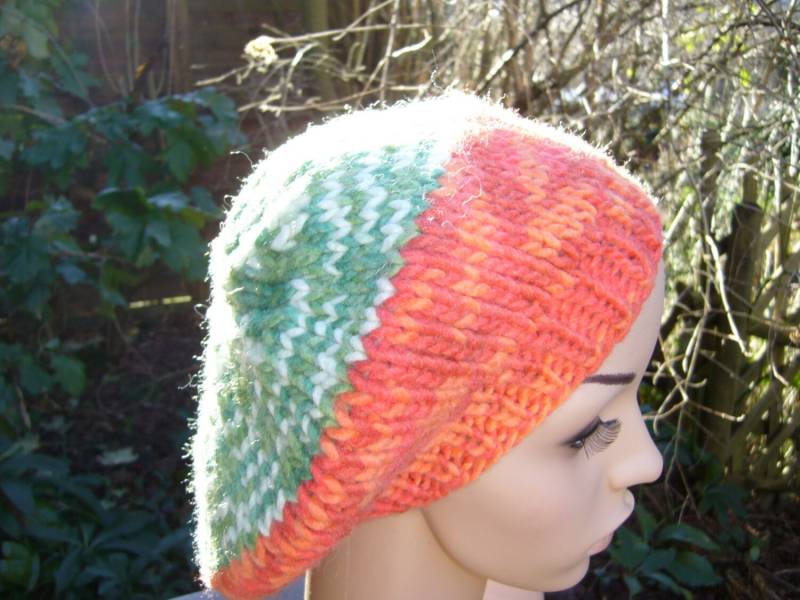 Raffinierte Baskenmütze in Zwei Farben von AnjaClauberg