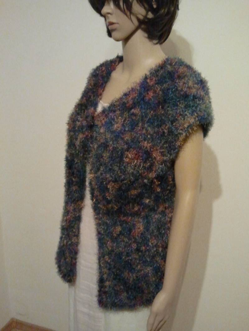 Weste Aus Flauschgarn von AnjaClauberg