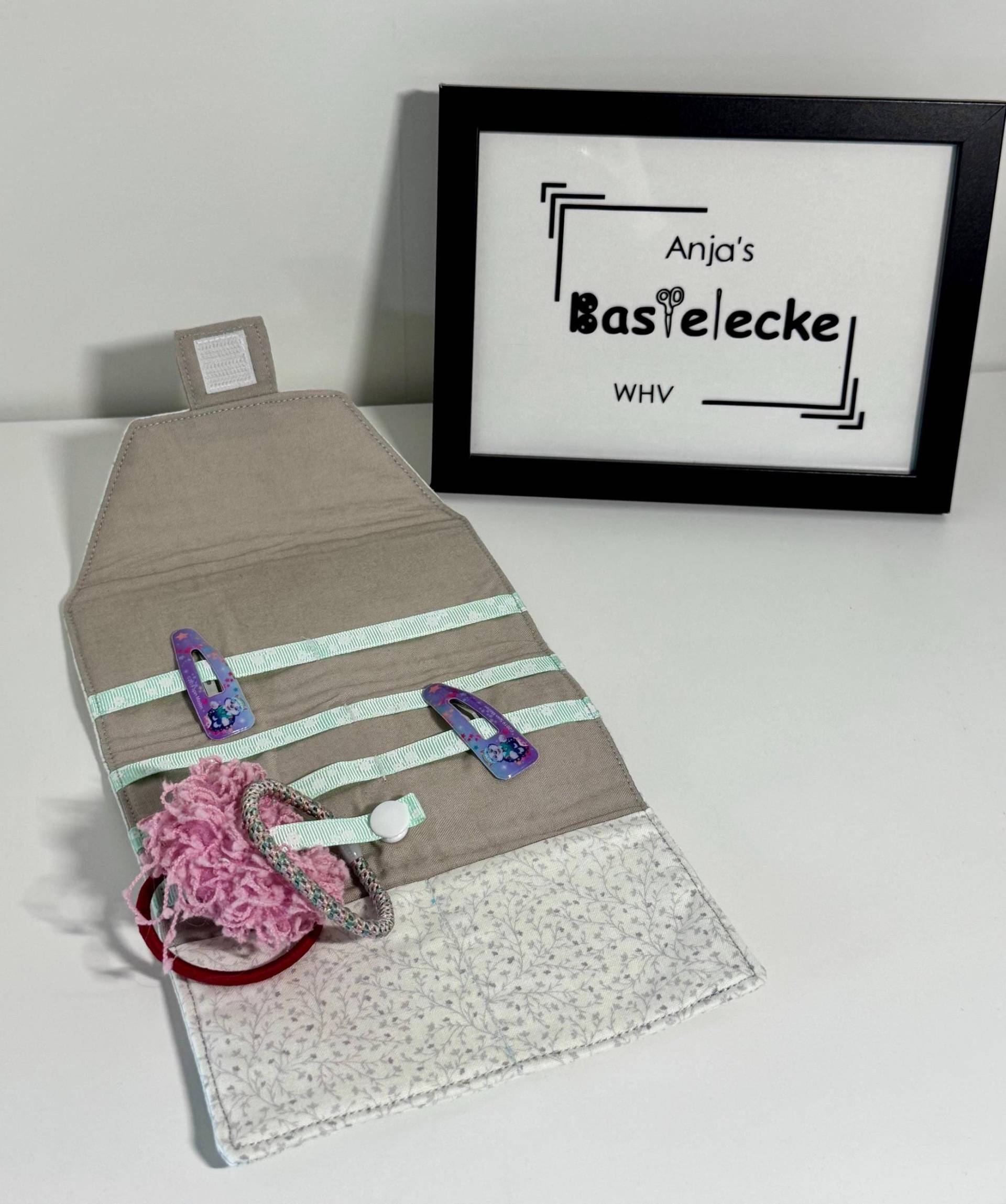 Aufbewahrung Für Haarspangen "Tasche To Go" Verschiedene Farben von AnjasBasteleckeWHV