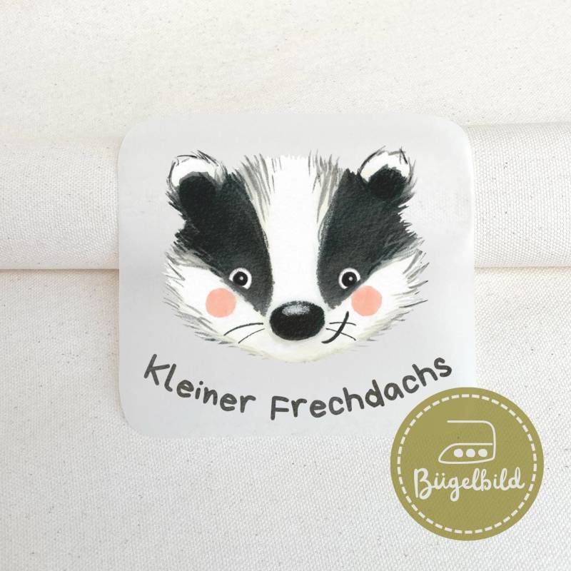 Bügelbild Frechdachs | Dachs Geschenk Kindergeburtstag Bügelbild Frechdachs | Dachs Geschenk Kindergeburtstag von AnjasBilderBoutique