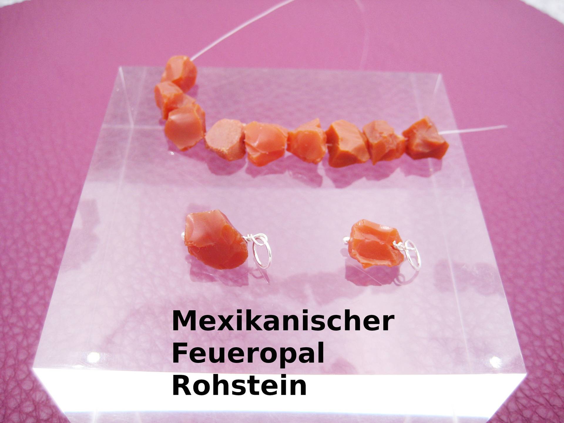Kettenanhänger Feueropal, Mexico, Orange, Rohstein, Natürlich, Nugget, Charm, 925 Silber, Rosegold Filled, Gold Filled Kettenanhänger Feueropal, Mexico, Orange, Rohstein, Natürlich, Nugget, Charm, 925 Silber, Rosegold Filled, Gold Filled von AnjasCharmwelt