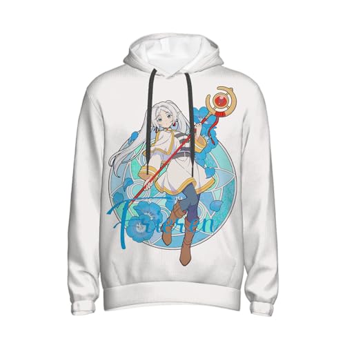 Anime Frieren: Beyond Journey's End Cosplay Hoodie Cartoon Frieren/Fern Sweatshirt Pullover Hooded Top Langarm Hoodies für Unisex Kleidung von Anjinguang