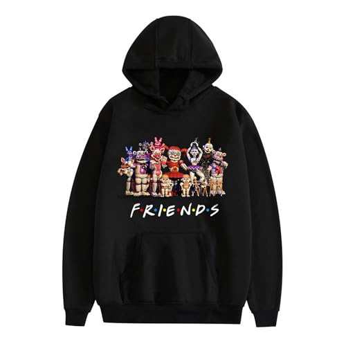 Anjinguang Anime Hoodie 3D Druck Game Sweatshirt für Damen Herren Hoodie Sweatshirt Lustiger Hoodie mit Taschenjacke von Anjinguang