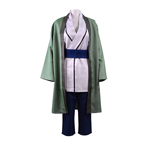 Anjinguang Cosplay Kostüm Haruno Sakura Fasching Anzug Set-Halloween Kostüm für Erwachsene Männer Frauen, Tsunade, Large-X-Large von Anjinguang