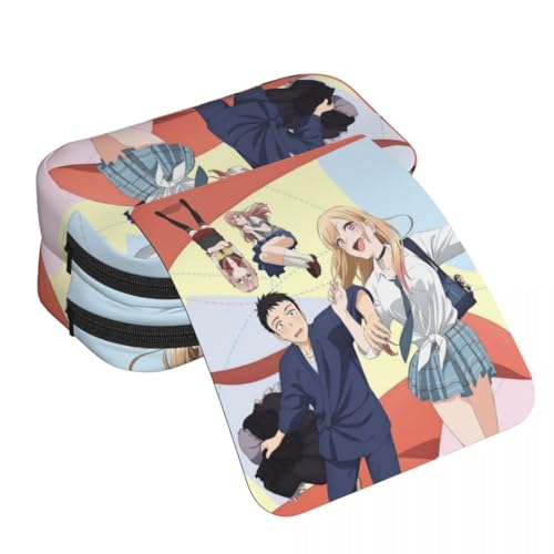 Anjinguang Kitagawa Marin Federmäppchen Anime Stiftebox Große Kapazität Student Schreibwaren Tasche 2 Schichten Tasche Schultasche für Jungen Mädchen, Typ 9, 21x10x7.5cm, Federmäppchen Anjinguang Kitagawa Marin Federmäppchen Anime Stiftebox Große Kapazität Student Schreibwaren Tasche 2 Schichten Tasche Schultasche für Jungen Mädchen, Typ 9, 21x10x7.5cm, Federmäppchen von Anjinguang