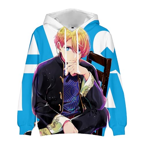 Anjinguang Oshi no Ko Hoodies Anime Sweatshirt Hoshino Ai Hoshino Rubi Kapuzenpullover Hoodies Mode Sweatshirt Jacke Männer Frauen von Anjinguang