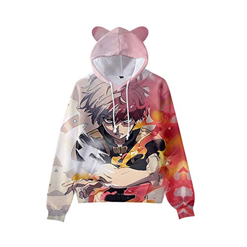 My Hero Academia Anime Hoodies Friends Printed Pullover Sweatshirt für Herren und Damen Jungen Mädchen XXS-4XL Gr. S, Typ 2 von Anjinguang