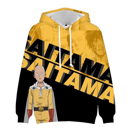 One Punch Man Hoodie Anime Saitama Tatsumaki Garou Cosplay Hoodies Cartoon Charakter Druck Pullover Sweatshirt Erwachsene Unisex Sport Langarm Kapuzenoberteile, Typ 5, M One Punch Man Hoodie Anime Saitama Tatsumaki Garou Cosplay Hoodies Cartoon Charakter Druck Pullover Sweatshirt Erwachsene Unisex Sport Langarm Kapuzenoberteile, Typ 5, M von Anjinguang