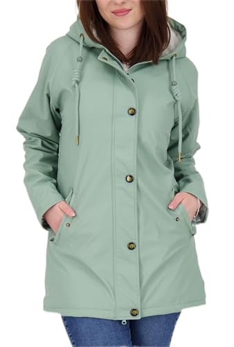 Ankerglut Damen Friesennerz Regenmantel Kapuze Gefüttert Wasserdicht Wetterfest Windbreaker Übergangsjacke #aheaven Regenjacke, Slate, 46 Ankerglut Damen Friesennerz Regenmantel Kapuze Gefüttert Wasserdicht Wetterfest Windbreaker Übergangsjacke #aheaven Regenjacke, Slate, 46 von Ankerglut