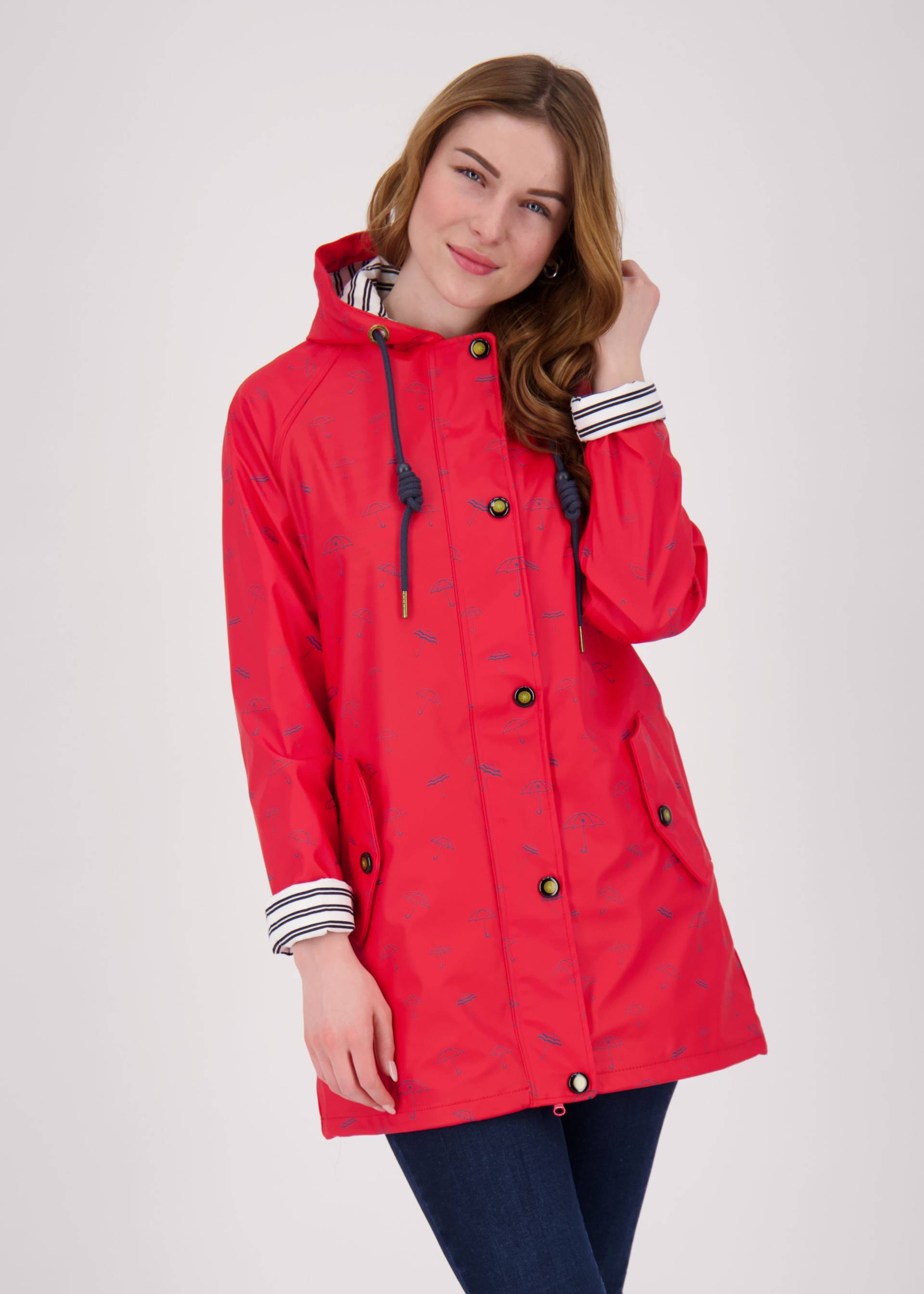 ankerglut Regenjacke "Friesennerz WIZZARD PEAK WOMEN UMBR" auch in Großen Größen erhältlich von Ankerglut