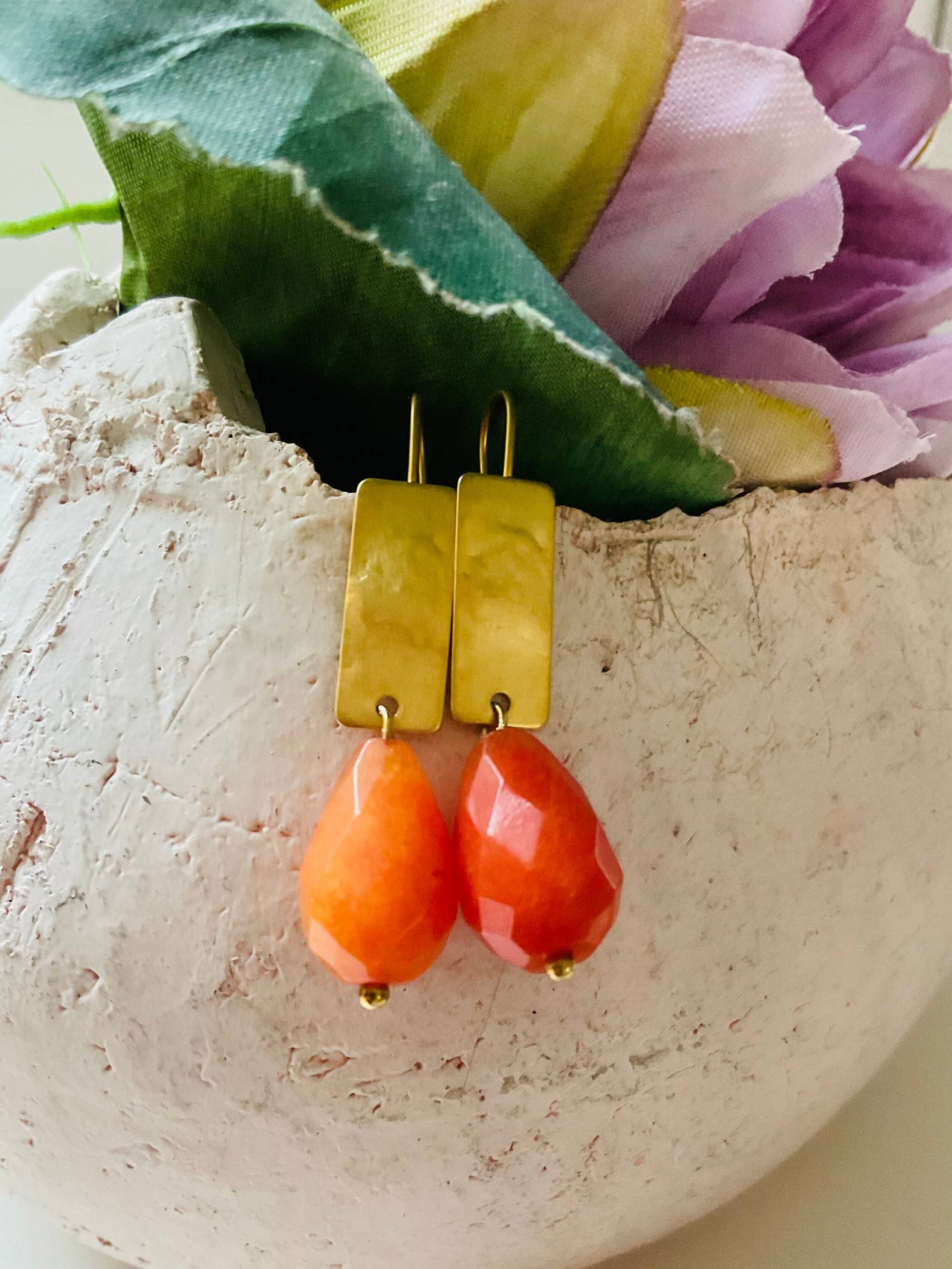 Gold Mit Karneol von AnkesSchmuckdesign