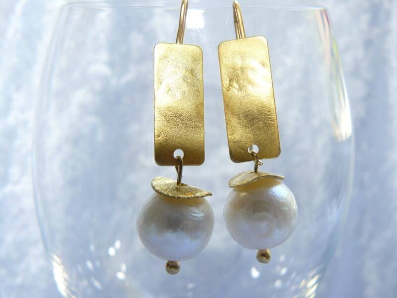 Perlenohrhänger von AnkesSchmuckdesign