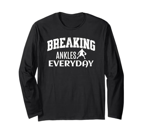 Breaking Ankles Everyday - Basketball Crossover Hooper Herren Langarmshirt Breaking Ankles Everyday - Basketball Crossover Hooper Herren Langarmshirt von Ankle Breaker Threads Basketball Tees