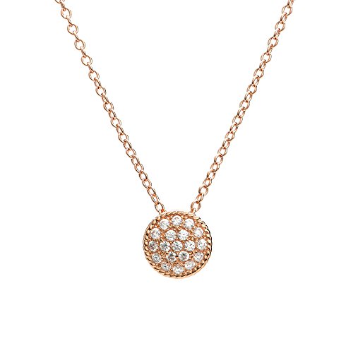 Ankra Damencollier 45cm mit Kugelanhänger 925er Sterling-Silber rhodiniert 2VNAKRJ-NL0080 von Ankra