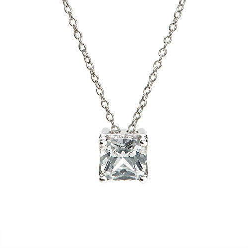 Ankra Damencollier 45cm mit Zirkoniaanhänger 925er Sterling-Silber rhodiniert 2VNAKRJ-NL0060 von Ankra