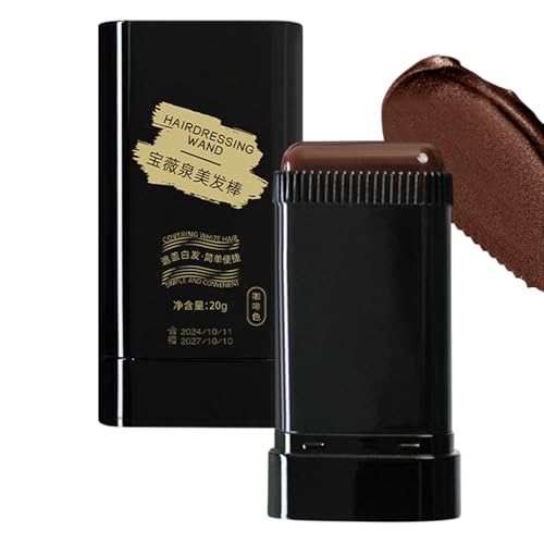 Haarfärbekamm Mit Farbe - Hair Concealer - Sofort Haarfarbstift - Grauhaarabdeckung Frauen - Temporäre Haarfärbestift Bürste-Haaransatz-Shading-Stick - Wasserfeste &Schweißfeste Haarfarbe Haarfärbekamm Mit Farbe - Hair Concealer - Sofort Haarfarbstift - Grauhaarabdeckung Frauen - Temporäre Haarfärbestift Bürste-Haaransatz-Shading-Stick - Wasserfeste &Schweißfeste Haarfarbe von Anloximt