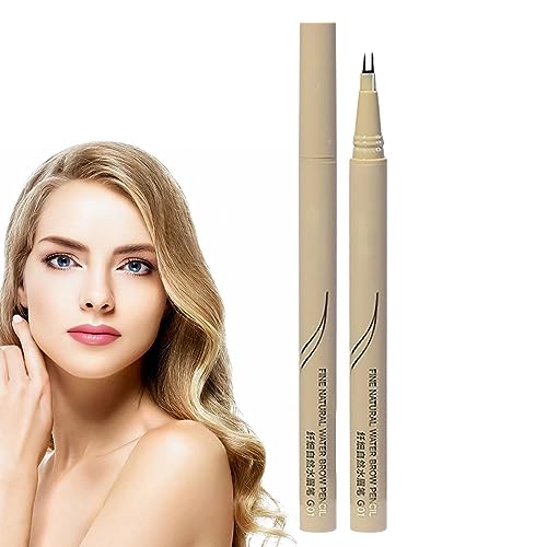 Wimpernstift mit doppelter Spitze | Ultrafeiner Eyeliner | Wischfester, langlebiger flüssiger Eyeliner für das Augen-Make-up, ultrafeiner, glatter, wasserfester Eyeliner-Stift für das Anloximt von Anloximt