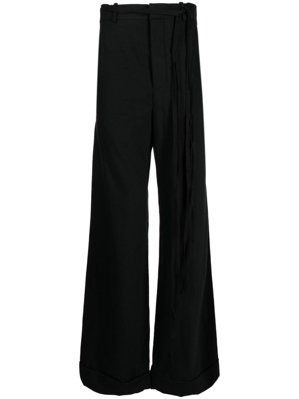 Ann Demeulemeester Leon Wide-Leg-Hose - Schwarz von Ann Demeulemeester