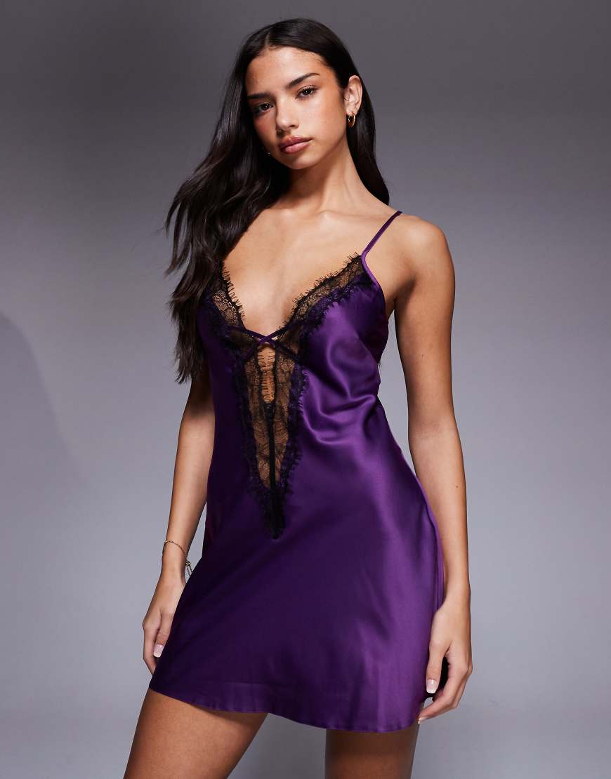Ann Summers - Cheryyann - Negligé in Lila von Ann Summers