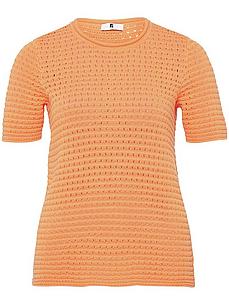 Rundhals-Pullover 1/2-Arm Anna Aura orange von Anna Aura