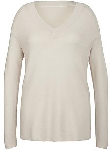 V-Pullover Anna Aura beige von Anna Aura