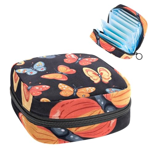 Anna Cowper Perioden-Tasche, Damenbinden-Aufbewahrungstasche, Menstruationspolster, Reißverschluss, tragbar, Damenpflege, Tamponbeutel für Damen, Mädchen, den täglichen Gebrauch, Outdoor-Reisen Anna Cowper Perioden-Tasche, Damenbinden-Aufbewahrungstasche, Menstruationspolster, Reißverschluss, tragbar, Damenpflege, Tamponbeutel für Damen, Mädchen, den täglichen Gebrauch, Outdoor-Reisen von Anna Cowper