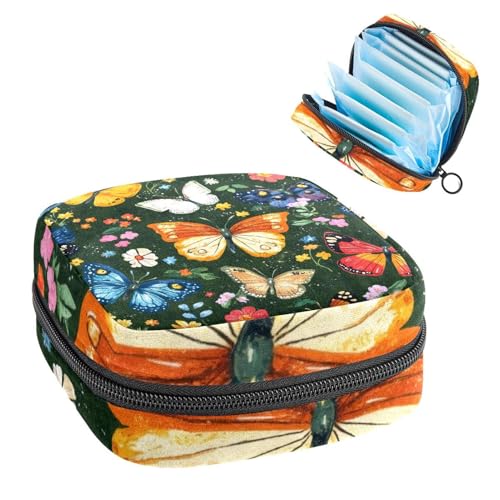 Anna Cowper Perioden-Tasche, Damenbinden-Aufbewahrungstasche, Menstruationspolster, Reißverschluss, tragbar, Damenpflege, Tamponbeutel für Damen, Mädchen, den täglichen Gebrauch, Outdoor-Reisen Anna Cowper Perioden-Tasche, Damenbinden-Aufbewahrungstasche, Menstruationspolster, Reißverschluss, tragbar, Damenpflege, Tamponbeutel für Damen, Mädchen, den täglichen Gebrauch, Outdoor-Reisen von Anna Cowper